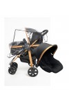 Travel sistem gold black bebek arabası ve yağmurluk cm22 serisi