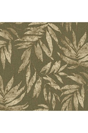 Adawall 1012 serıe | yaprak desenli duvar kağıdı (1012-3 : yeşil)