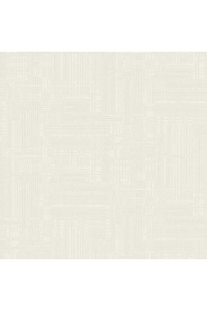Adawall 3703 serıe | soyut stilize dokuma modern desenli duvar kağıdı (3703-1 : beyaz)