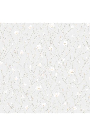 Adawall 7800 | branches of tree ın blossom - flower motif duvar kağıdı (7800-1 : beyaz)