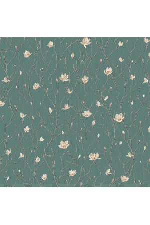 Adawall 7800 | branches of tree ın blossom - flower motif duvar kağıdı (7800-4 : yeşil)