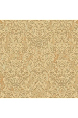Adawall 7807 serıe | zengin barok damask desenli duvar kağıdı (7807-3 : kahverengi, altın, açık)