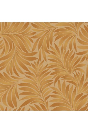 Adawall 7812 serıe | tropik stilize yapraklar desen duvar kağıdı ile duvar kağıdı (7812-5 : kahverengi, altın, açık)
